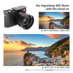 thumbnail Hood JJC for Leica Q3/Q2/Q camera (LH-Q3 Black) - 1