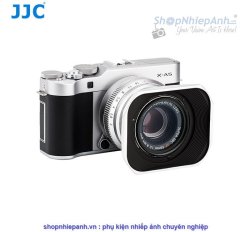 thumbnail Hood JJC metal Silver combo for Fujifilm 35f2 23f2 WR (LH-JXF35SII) - 1