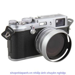 thumbnail Hood Kiểu Leica JJC For Fujifilm X100VI/X100V/X100S/X100T/X100F Silver (LH-JX100) - 3