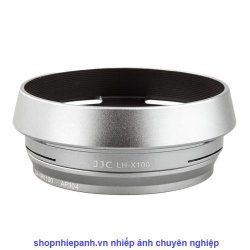 thumbnail Hood Kiểu Leica JJC For Fujifilm X100VI/X100V/X100S/X100T/X100F Silver (LH-JX100)