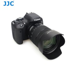 thumbnail Hood LH-73D JJC for canon EW-73D (18-135, RF 28-70, RF 24-105F4.7-7.1, tamron 28-75 rxd di)) - 1