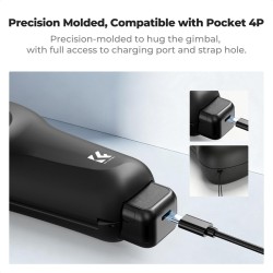 thumbnail Hộp bảo vệ K&F concept protective case Black for Osmo Pocket 4P (PT65) KF3102.0201.0040 - 1