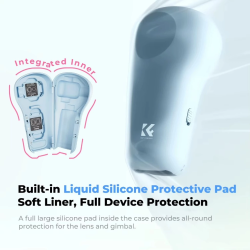 thumbnail Hộp bảo vệ K&F concept protective case Blue for Osmo Pocket 4P (PT65) KF3102.0201.0080 - 2