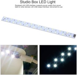 thumbnail Hộp chụp sản phẩm 20cm có đèn LED phiên bản mới - 3