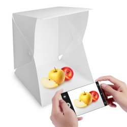 thumbnail Hộp chụp sản phẩm 20cm có đèn LED phiên bản mới