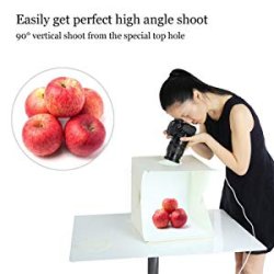 thumbnail Hộp chụp sản phẩm 40cm  2 dây đèn LED chỉnh công suất thế hệ mới - 8