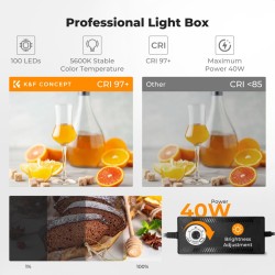 thumbnail Hộp chụp sản phẩm K&F concept 60cm KF34.061eu - 0