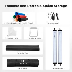 thumbnail Hộp chụp sản phẩm K&F concept 60cm KF34.061eu - 4