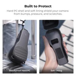 thumbnail Hộp cứng bảo vệ DJI Osmo pocket 3 4 đa năng tích hợp khung nam châm filter (KF20.0024) - 3