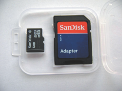 thumbnail Hộp đựng bảo vệ thẻ nhớ SD và micro sd - 1