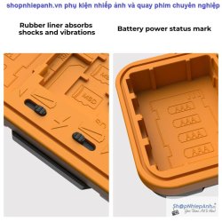 thumbnail Hộp đựng pin và thẻ SD Micro SD đa năng K&F concept KF31.079 - 4