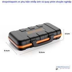 thumbnail Hộp đựng pin và thẻ SD Micro SD đa năng K&F concept KF31.079 - 6