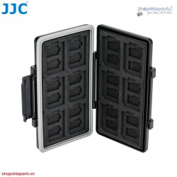 thumbnail Hộp đựng thẻ 12 SD 24 Micro SD chống shock chống nước JJC JCR-SDMSD36 - 0