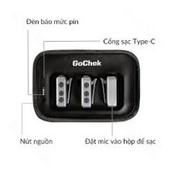thumbnail Hộp sạc bộ micro thu âm GoChek Ultra Plus - 2