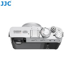 thumbnail Hot shoe cover Aluminum Anodized JJC for all Fujifilm camera silver - 3