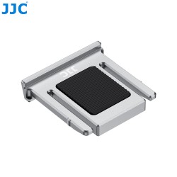 thumbnail Hot shoe cover Aluminum Anodized JJC for all Fujifilm camera silver - 0