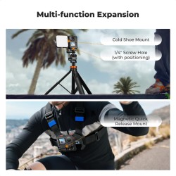 thumbnail K&F concept metal cage for DJI Osmo Action 6 (KF12.0026) - 1