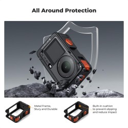 thumbnail K&F concept metal cage for DJI Osmo Action 6 (KF12.0026) - 5