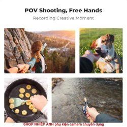 thumbnail Kẹp balo K&F concept cho action camera KF31.114 - 5