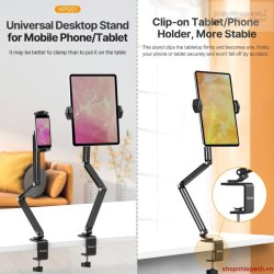 thumbnail Kẹp bàn VIJIM HP001 Tablet And Cellphone Stand - 3