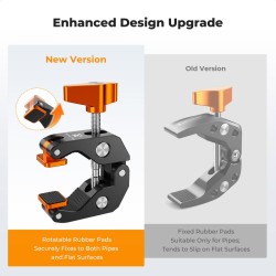 thumbnail Kẹp càng cua super crab clamp 60mm K&F concept MS-65 KF31.218 - 4