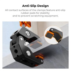 thumbnail Kẹp càng cua super crab clamp 60mm K&F concept MS-65 KF31.218 - 2