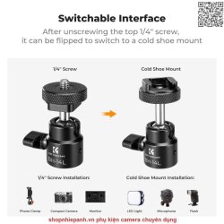 thumbnail Kẹp đa năng K&F concept K&F Concept K&F Concept Super Clamp Mount with 1/4 (KF31.097) - 2