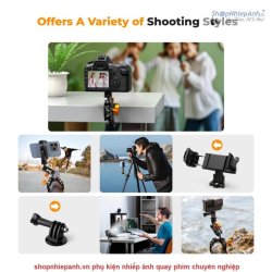 thumbnail Kẹp đa năng K&F concept Multi-Functional Super Clamp with Ballhead Magic Arm MS-13 KF31.083 - 4