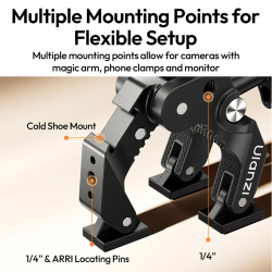 thumbnail Kẹp đa năng Ulanzi CO78 Super Clamp Magic Arm Kit C083 - 8