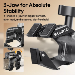 thumbnail Kẹp đa năng Ulanzi CO78 Super Clamp Magic Arm Kit C083 - 7