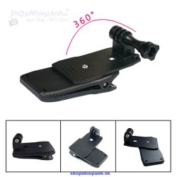 thumbnail Kẹp đa năng xoay 360 độ cho gopro sjcam xiaomi gp157 - 0