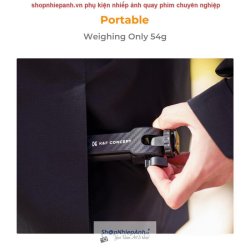 thumbnail Kẹp điện thoại K&F concept MS-12 có 2 cổng shoe xoay 360 độ KF31.084 - 5