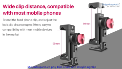 thumbnail Kẹp điện thoại Ulanzi ST-27 Iron Man IV phone clip - 3