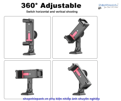 thumbnail Kẹp điện thoại Ulanzi ST-27 Iron Man IV phone clip - 1