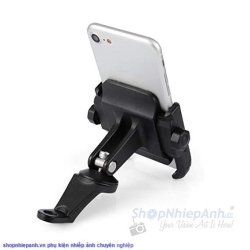 thumbnail Kẹp Smartphone vào Kính chiếu hậu xe máy - 0