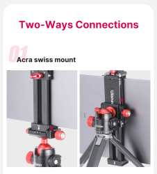 thumbnail Kẹp tablet Ulanzi U-Pad III metal Ipad Tripod Mount - 5