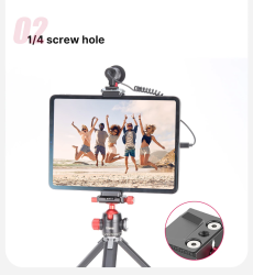 thumbnail Kẹp tablet Ulanzi U-Pad III metal Ipad Tripod Mount - 6