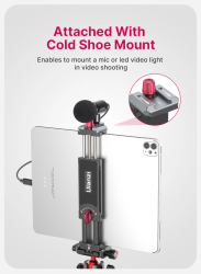 thumbnail Kẹp tablet Ulanzi U-Pad III metal Ipad Tripod Mount - 4