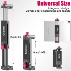 thumbnail Kẹp tablet Ulanzi U-Pad III metal Ipad Tripod Mount - 0