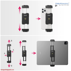 thumbnail Kẹp Ulanzi ST-29 for smartphone tablet 13in - 0