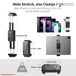 thumbnail Kẹp Ulanzi ST-29 for smartphone tablet 13in - 4