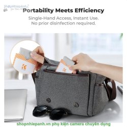 thumbnail Khăn lau K&F concept micro fiber mật độ vải dày 200gsm size 15x18cm - 4