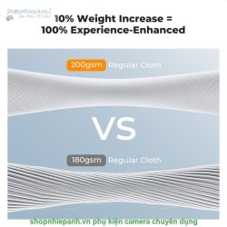 thumbnail Khăn lau K&F concept micro fiber mật độ vải dày 200gsm size 15x18cm - 1