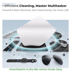 thumbnail Khăn lau K&F concept micro fiber mật độ vải dày 200gsm size 15x18cm - 0