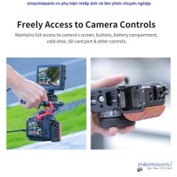 thumbnail Khung Cage Kingma E10-RC for SONY ZV-E10 mẫu mới 2024 - 1