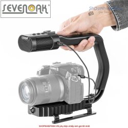 thumbnail Khung chữ C tích hợp mic thu âm Sevenoak MicRig Stereo - 5