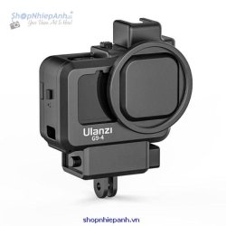thumbnail Khung Gopro 9 có khe gắn micro adapter led Ulanzi G9-4 - 3