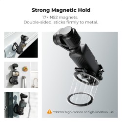 thumbnail Khung Kim loại K&F concept for DJI osmo pocket 4/3 tích hợp nam châm magsafe đa dụng (KF20.0021) - 1