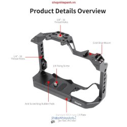 thumbnail Khung KingMa R7-RC Camera Cage for canon R7 - 0
