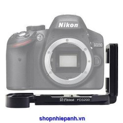 thumbnail Khung thép quick plate L Bracket for Nikon D3300 D3200 D3100